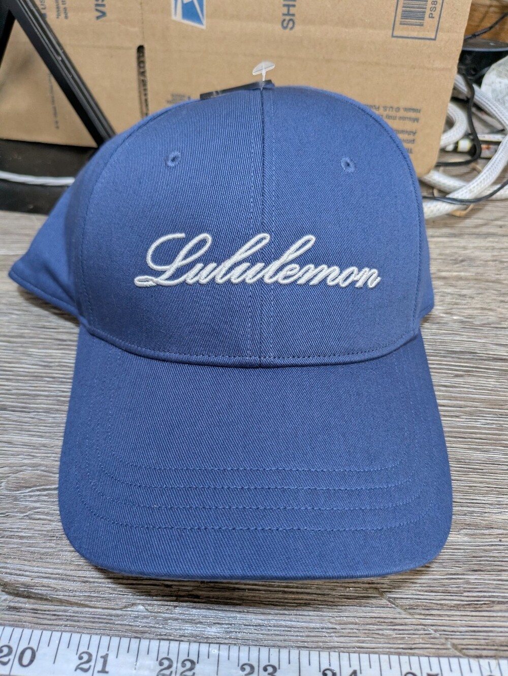 Lululemon Blue Unisex Structured Ball Cap Size Small/Medium
